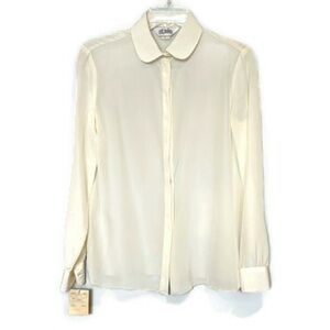 Vintage St. John Blouse Designed by Marie Gray Top New Size 8